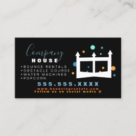 インフレータブルキャッスルジャンプハウスバウンスパーティーレンタル 名刺