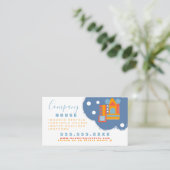 インフレータブルキャッスルジャンプハウスバウンスパーティーレンタル 名刺 (スタンド正面)