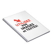 インプライマーボスデザインエンリニュDIYエンフランセ ノートブック (右側)