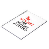 インプライマーボスデザインエンリニュDIYエンフランセ ノートブック (左側)