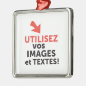 インプライマーボスデザインエンリニュDIYエンフランセ メタルオーナメント (左)