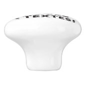 インプライマーヴォス概念en ligne en francis セラミックノブ (側面)