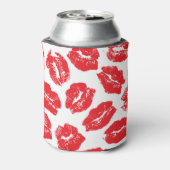 インプリントキス赤い唇:ヴィンテージシームレス 缶クーラー (缶裏面)