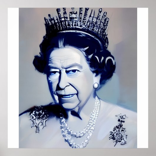 インプレシオンアクリリカインプレシオンエンメタルクイーンエリザブ ポスター (正面)