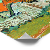 インプレシショニズムVincent Vanゴッホ通りインAuvers Pa ポスター (角)