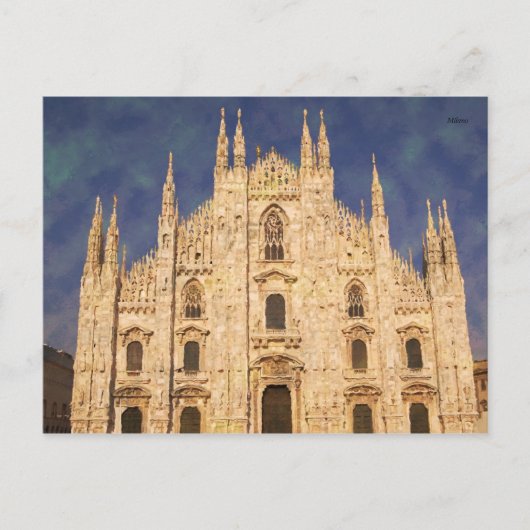 インプレッシタリアミラノドゥオモ ポストカード (正面)