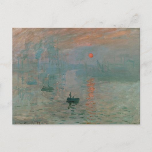 インプレッションサンライズバイクラウドモネポストカード ポストカード (正面)