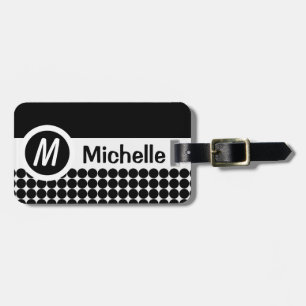 インプレッションブラモノグラムのック ラゲッジタグ