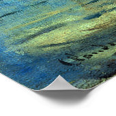 インプレッション日の出，ソレイユレバント，クロード・モネ ポスター (角)