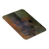 インプレッション日の出byクロード・モネ，ヴィンテージ・アート マグネット (右側)