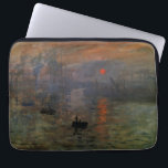 インプレッション日の出byクロード・モネ,ヴィンテージ・アート ラップトップスリーブ<br><div class="desc">Impression, Sunrise (1872) by Claude Monetはヴィンテージ印象派素晴らしのア航海のート絵画。太陽の位置も日没のように見える。日の出の前に数隻の船が前方にあるフランスのルアーブル港の海上の海景。アーティストについて:クロード・モネ(1840-1926)は印象派の運動の創始者であフランスのり絵画、その絵画の大部分は「空中に浮かぶ」(野外に浮かぶ)スタイル印象派の風景である。</div>