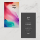 インプレッション鮮やか名刺 名刺 (正面/裏面)