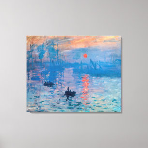 インプレッション、サンライズバイクロードモネ キャンバスプリント