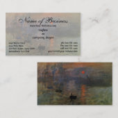 インプレッション、サンライズバイクロードモネ 名刺 (正面/裏面)