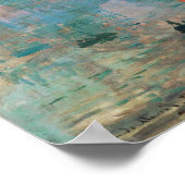 インプレッション、サンライズ1872クロードモネ ポスター (角)