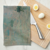 インプレッション、ソレイユレバントバイクロードモネ1872 キッチンタオル (四つ折り)