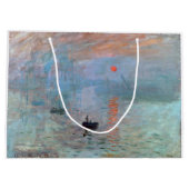 インプレッション、日の出、クロード・モネ, 1872 ラージペーパーバッグ (裏面)