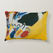 インプレッションIII （コンサート） by Wassily Kandinsky アクセントクッション (裏面)