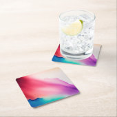 インプレッ鮮やかション スクエアペーパーコースター (インサイチュ)