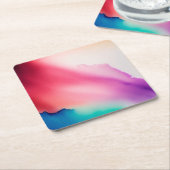 インプレッ鮮やかション スクエアペーパーコースター (アングル)