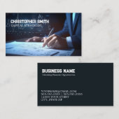 インベストメントバンカー ファイナンス コーリングカード (正面/裏面)