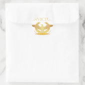 インベントス・ゴールデン・イーグル・ロゴ ラウンドシール (バッグ)