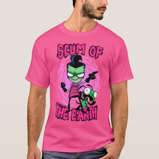インベーダー・ジムの友達へのギフト Tシャツ (正面)