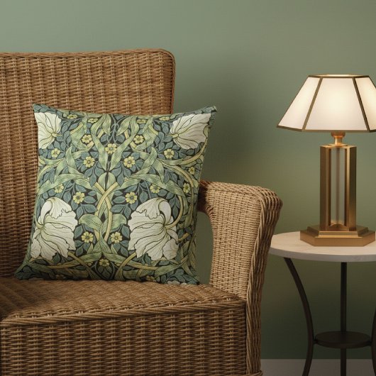 インペネルフラワーパターンWilliam Morris クッション
