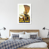 インペリアルエアウェイズ到着 キャンバスプリント (インサイチュ (寝室))