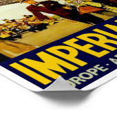 インペリアルエアウェイズ到着 ポスター (角)