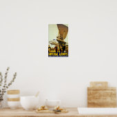 インペリアルエアウェイズ到着 ポスター (キッチン)