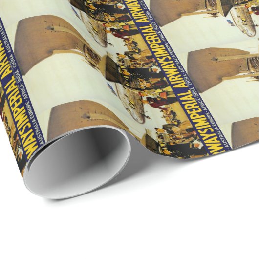 インペリアルエアウェイズ到着 ラッピングペーパー (ロールコーナー)