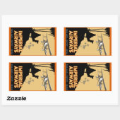 インペリアルエアウェイズ～イングランド – エジプト – インド 長方形シール (シート)