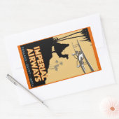 インペリアルエアウェイズ～イングランド – エジプト – インド 長方形シール (封筒)