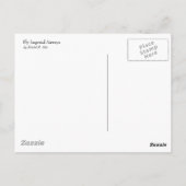 インペリアルエアウェイズ ポストカード (裏面)