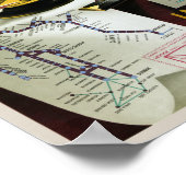 インペリアルエアウェイズUKヴィンテージポスター1938 ポスター (角)