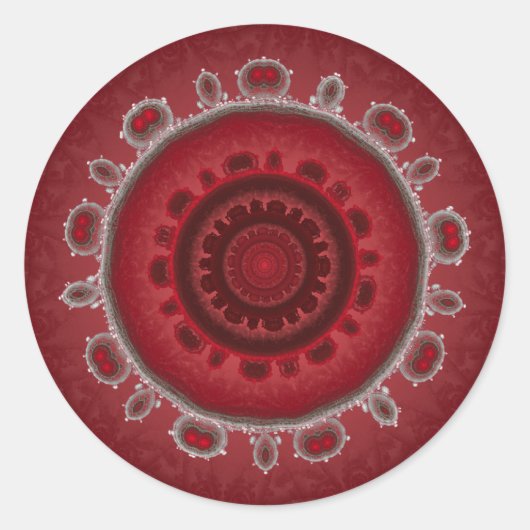 インペリアルクラウンステッカー ラウンドシール (正面)