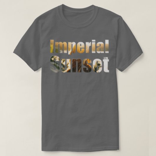 インペリアルサンセット Tシャツ (デザイン正面)