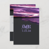 インペリアルサンセットR.S.V.P. 出欠カード (正面/裏面)