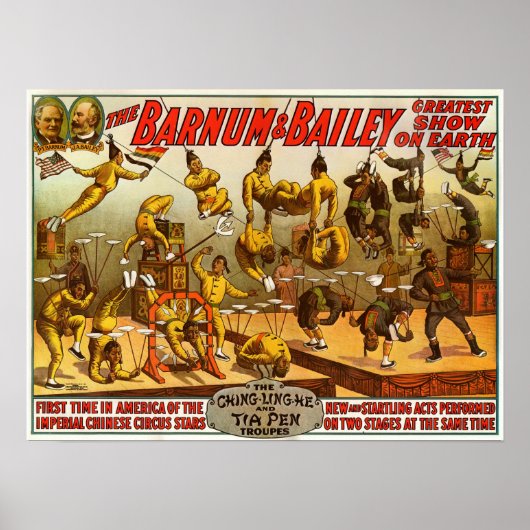 インペリアルスター中国のツサーカスポスター ポスター (正面)