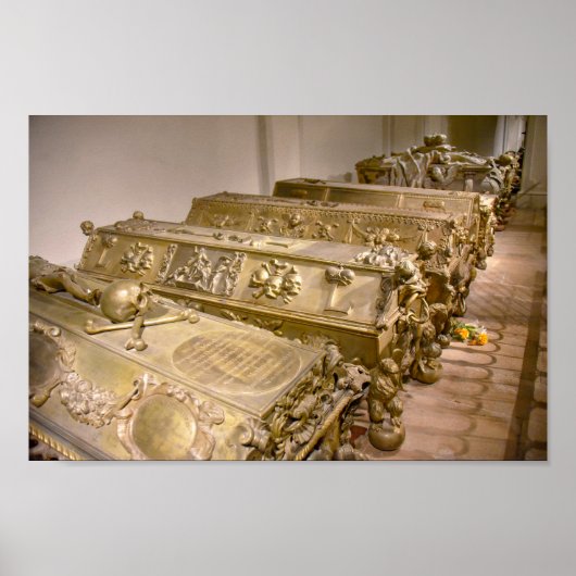 インペリアルハプスブルク地下聖堂，ウィーン，オーストリア ポスター (正面)