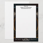 インペリアルビューフラクタルアート文房具 便箋 (正面/裏面)