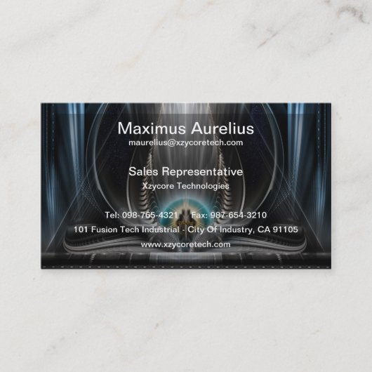 インペリアルビュー名刺のアイスビジョン 名刺 (正面)