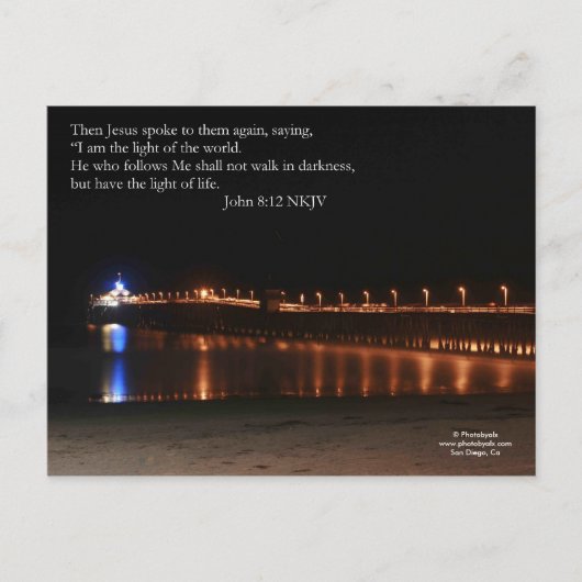 インペリアルビーチピア ポストカード (正面)