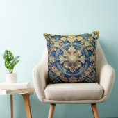 インペリアルブルースロークッション51 x 51 cm クッション (椅子)