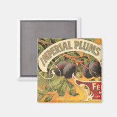 インペリアルプラム マグネット (正面/裏面)