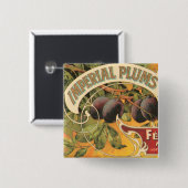 インペリアルプラム 缶バッジ (正面&裏面)