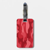 インペリアルレッドモノカラー迷彩柄 ラゲッジタグ (裏面縦)