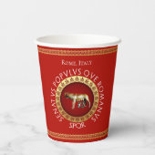 インペリアルローマスタイル 紙コップ (裏面)
