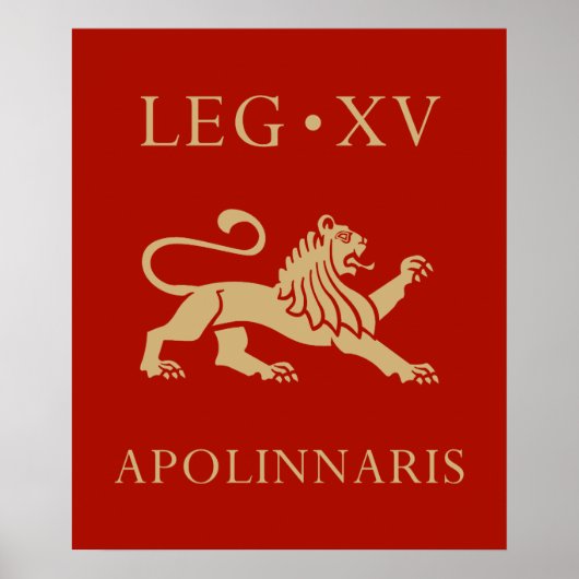 インペリアルローマ軍 – Legio XV Apolinaris ポスター (正面)
